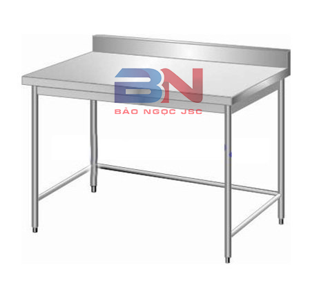 Bàn inox không có giá dưới